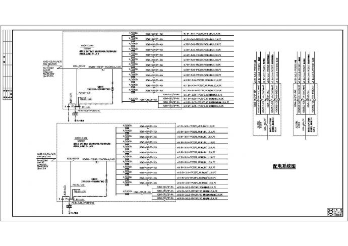 某住宅楼电气CAD详细构造完整设计图_图1