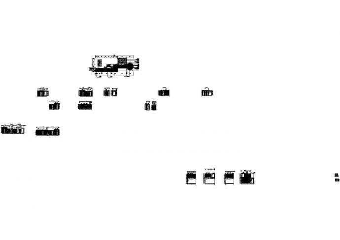 二层树山酒店水电施工cad图(含效果图，共十二张)_图1