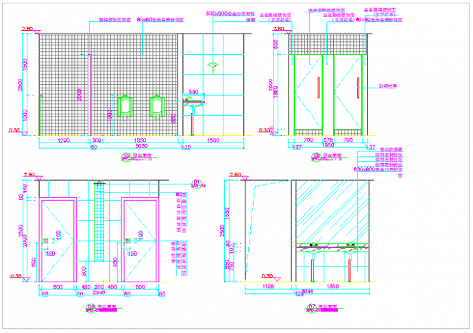 某大酒店CAD设计节点完整构造全套图_图1