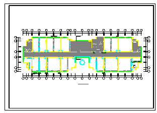 某办公楼全套室内装修CAD设计施工图_图1