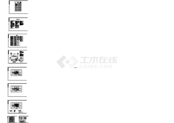 [上海]冰蓄冷空调机房工程系统设计施工图（蓄冷（热）系统）-图一