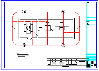某250VA箱变电气施工cad设计图-图二