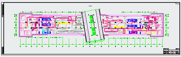 某地铁车站电气动力设计cad施工图