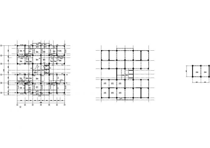 10层框架剪力墙结构公寓建筑施工cad图(含计算书，毕业设计)_图1