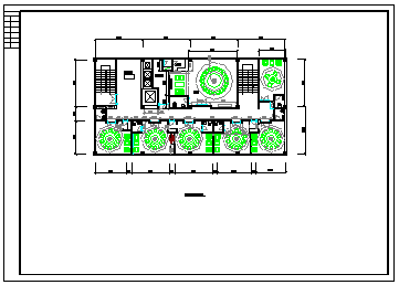 某饭店整套室内装修cad设计施工方案图纸_图1