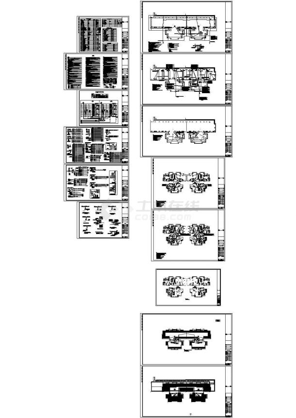 [施工图][贵州]大型职教安置房强电系统施工图纸166张-图二
