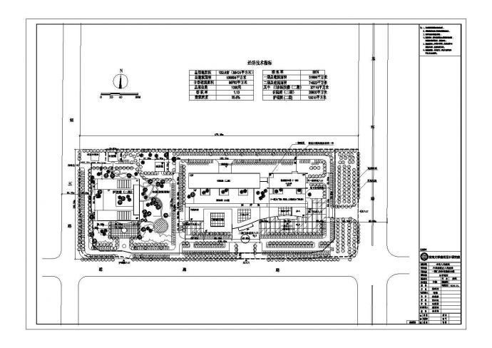 丰县新城区医院建筑设计cad图，共十二张_图1