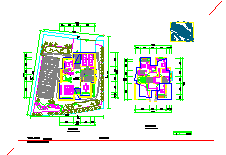 两套私人别墅cad建筑设计方案图带效果图_图1