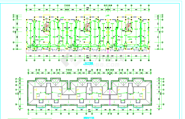 某高层住宅电气CAD图纸-图二
