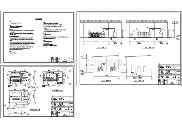 10KV变电室设计施工图-图二