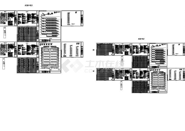 启东市档案馆暖通系统施工CAD图纸（蓄冷（热）系统）-图一