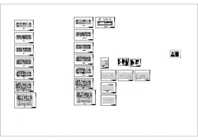 某八层保康中医院给排水设计cad全套施工图（含设计说明）_图1