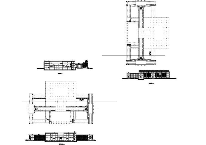 四层国家博物馆建筑设计方案图纸_图1