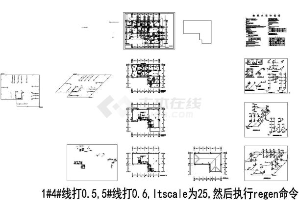 [安徽]住宅楼给排水及消防设计施工图（雨水系统）-图二