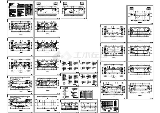 某高层办公楼电气设计施工CAD图（含设计说明）-图一