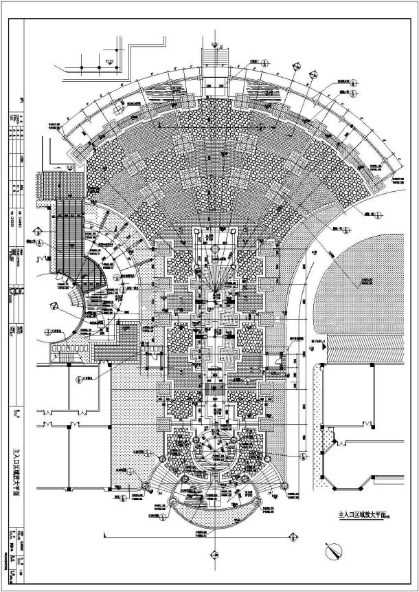 园林设计CAD建筑施工图-图二