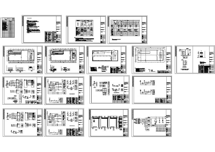 某配电室全套电气设计施工图纸_图1