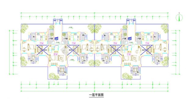 花园洋房-70-别墅户型-图一