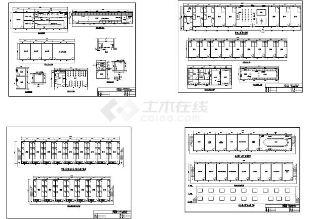 [中建]酒店工程施工现场临建平面布置图-图一