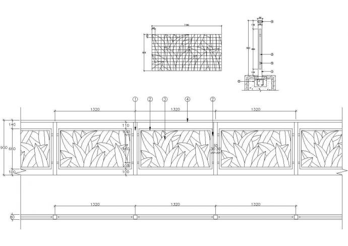 铁艺护栏建筑布置参考图_图1