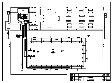 游泳池水处理设计_某国际会所室内游泳池水处理系统设计cad图纸_图1