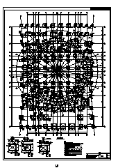 某二层钢结构体育篮球馆结构施工cad图_体育篮球馆施工_图1