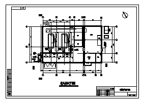 某锅炉房燃气管道结构施工cad图_锅炉房燃气管道设计-图二