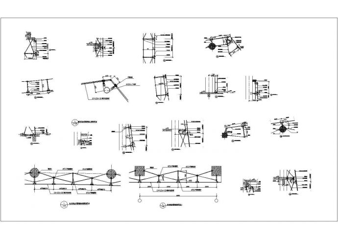 高速公路收费站设计cad图纸（含玻璃幕墙节点及JPG鸟瞰效果图）_图1