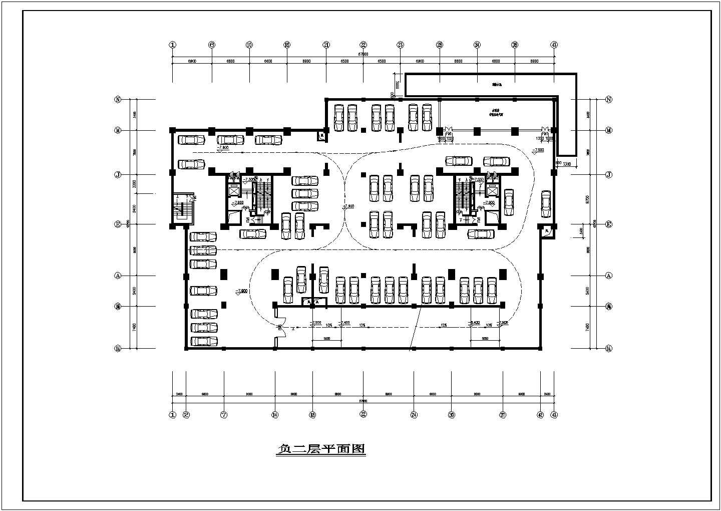 浙江省金华市某高层住宅全套建筑施工CAD图纸
