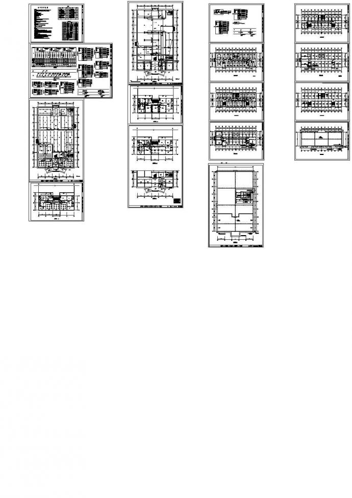 二层厂房及宿舍电气设计图纸_图1