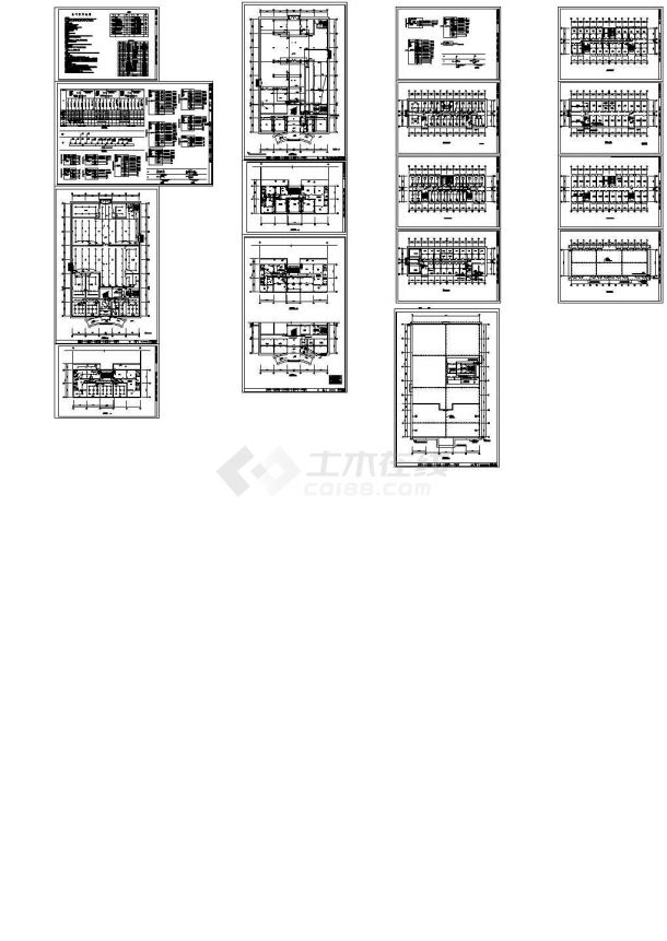 二层厂房及宿舍电气设计图纸-图二