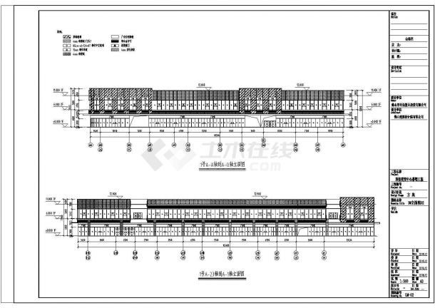 苏州某园林景区设施全套施工设计cad图纸-图二