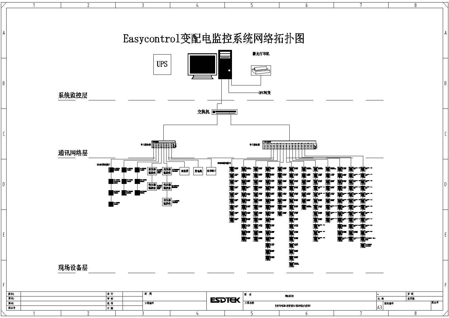 西安高层办公楼项目系统图
