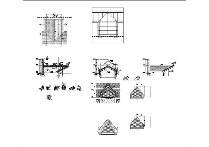 某2241.86平米展览展馆建筑方案设计图自助餐厅商铺入口门头详图_图1