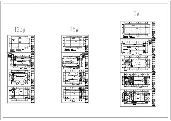 天津创业园区厂房电气设计CAD施工图_图1