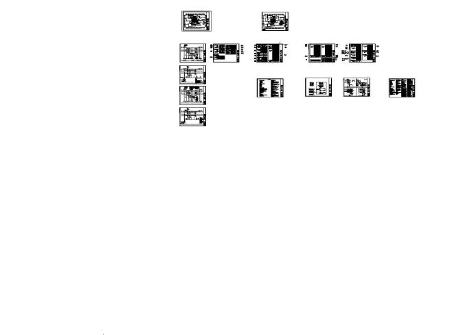 上海四层学校电气消防施工图（火灾自动报警系统,）_图1