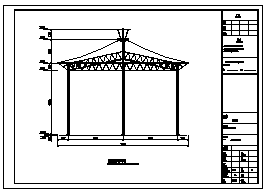 某城市公园六角形膜结构施工cad图_公园六角形膜施工_图1