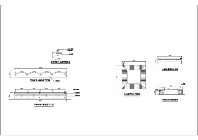 某配景CAD构造节点设计图_图1