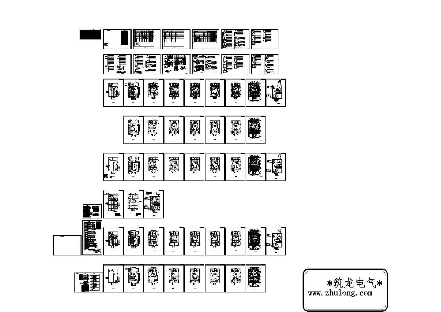 某地十一层医疗综合楼全套电气施工图纸（含综合布线设计说明）