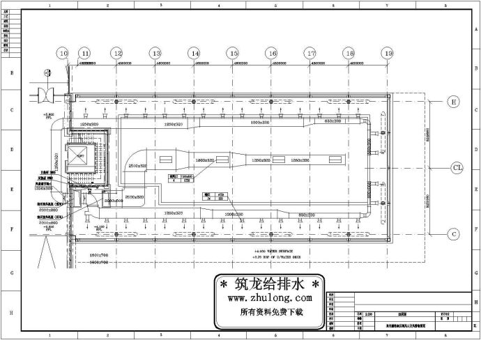 会所室内游泳池水下灯布置图_图1