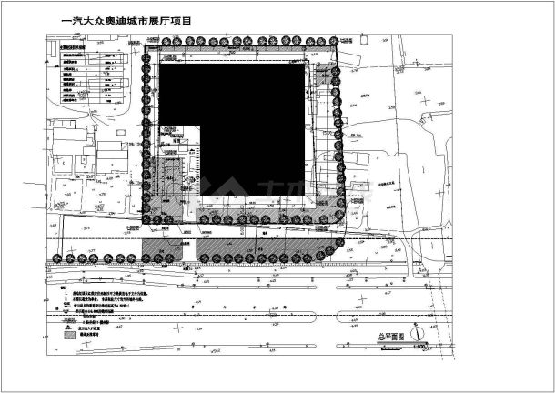 326o城市规划-总体规划-汽车城建筑cad施工图-图一