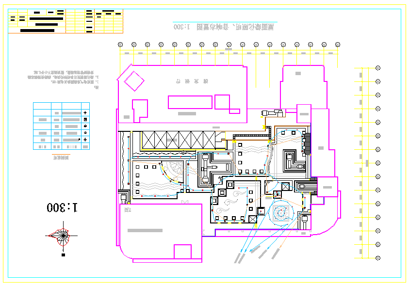 某广场花园全套CAD大样构造施工照明音响