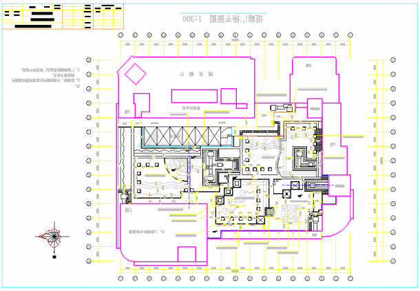 某广场花园全套施工CAD设计完整广场平面图-图一