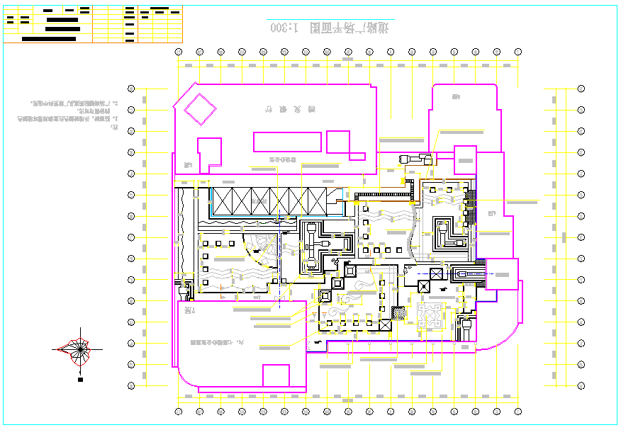某广场花园全套施工CAD设计完整广场平面图