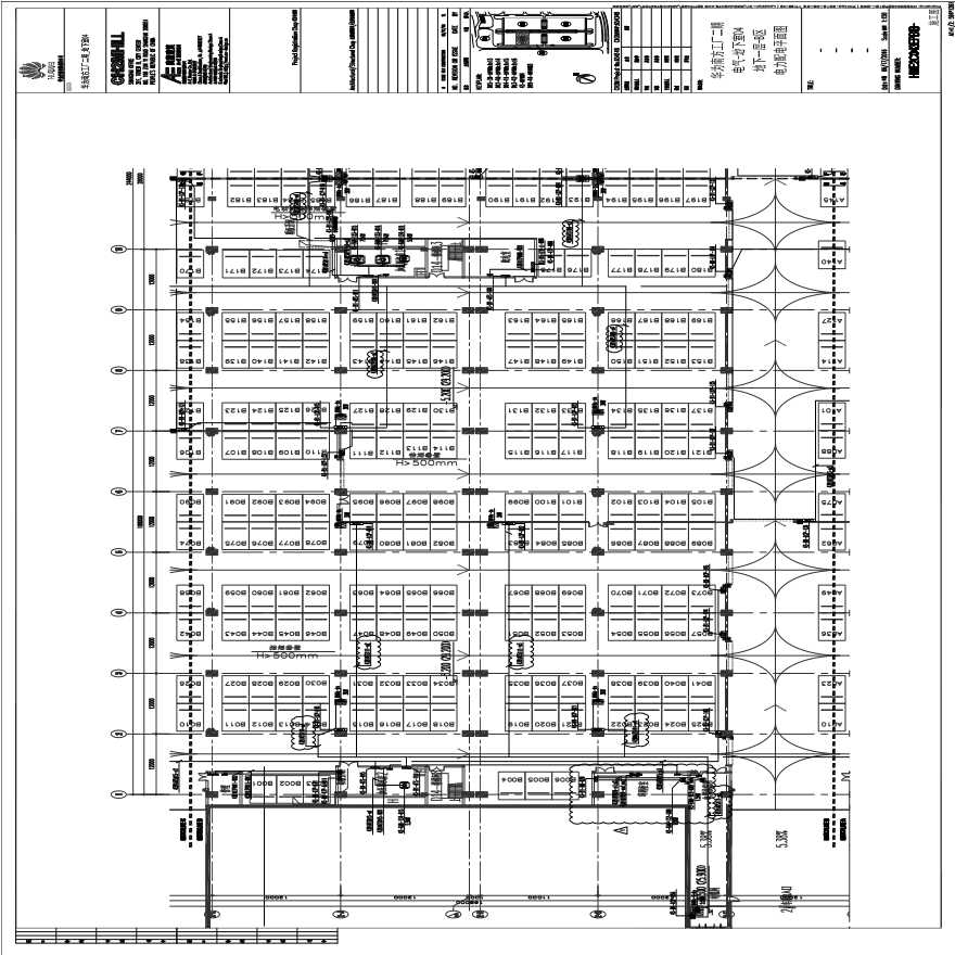 HWE2C043EPB1B-电气-地下室04地下一层-B区电力配电平面图.pdf-图一