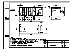 某组合式空调机组外形设计cad图_空调机组外设计-图一