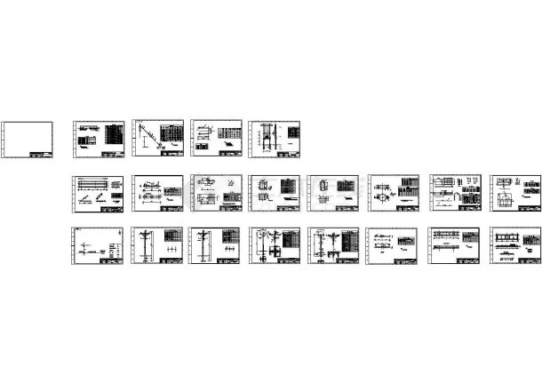 某市10kV架空线路全套电气设计cad施工图（甲级院设计）-图一