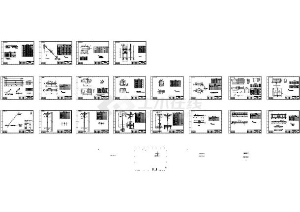 某市10kV架空线路全套电气设计cad施工图（甲级院设计）-图二