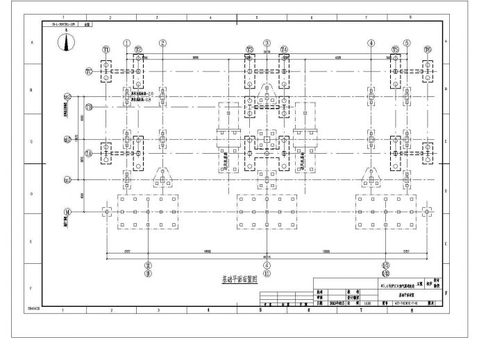 [山东]SCR烟气脱硝改造工程初步设计土建CAD环保设计图纸_图1