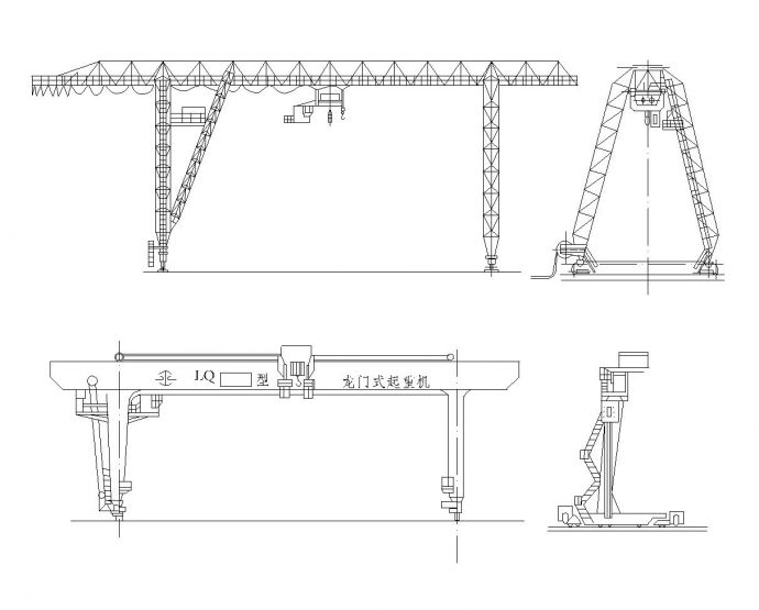 建筑工程建筑机械CAD图例_图1